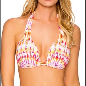 Sunsets Sahara Sunrise Halter Top - Size M